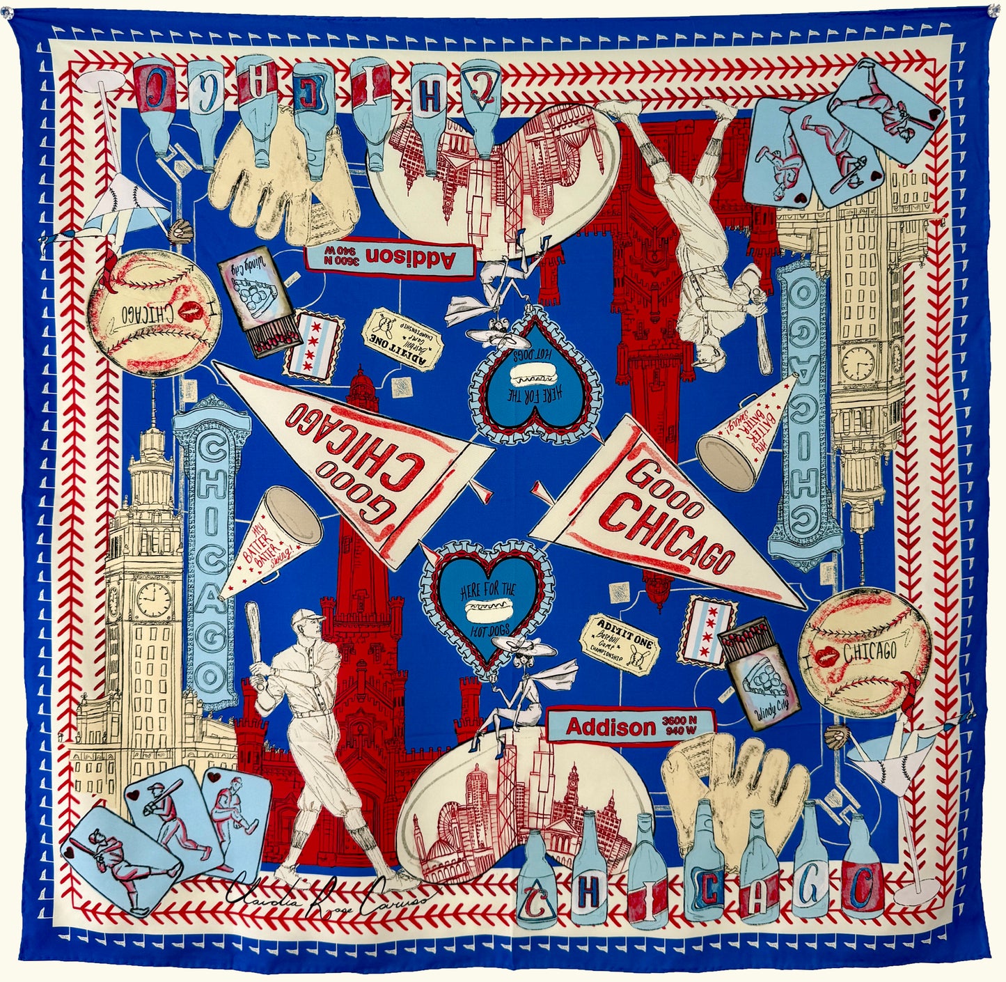 HOME RUN CHICAGO (BLUE & RED) (PRE-ORDER)